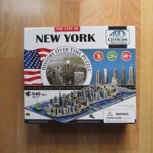 4D Cityscape Puzzle The City of New York